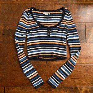 American Eagle Cropped Long Sleeve